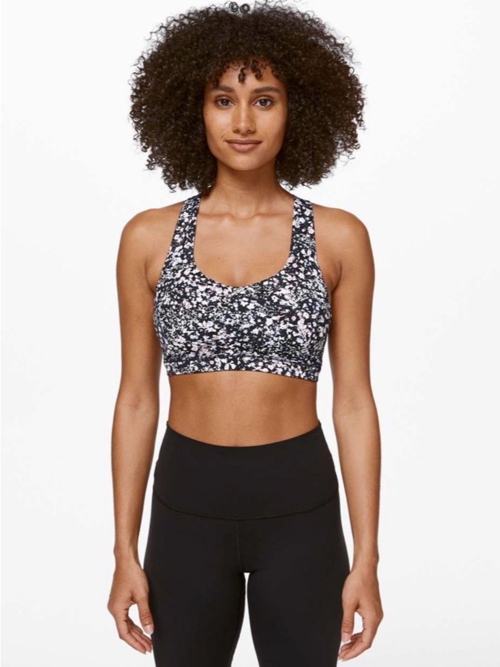 Lululemon Free To Be Serene Bra
Floral Spritz Multi size 6 EUC
